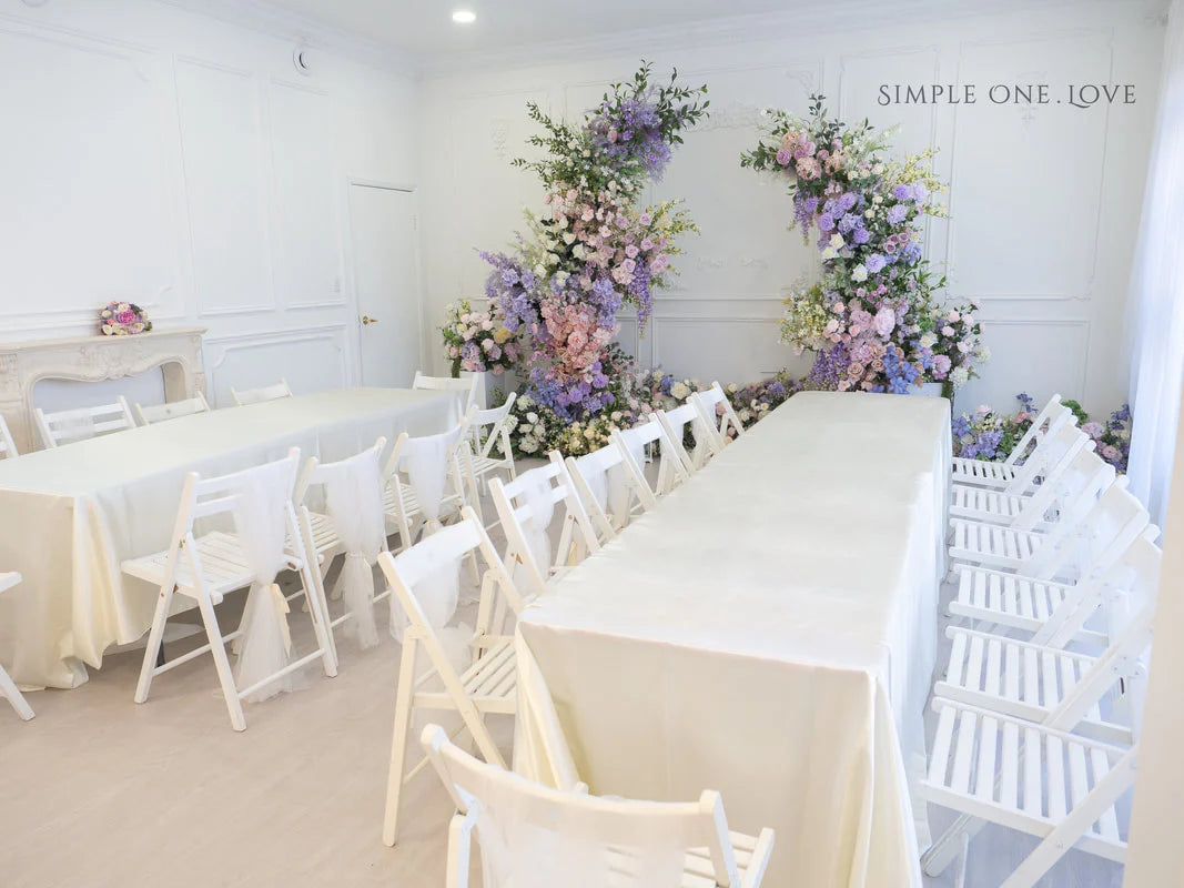 Table Cloth Rental – Small Wedding Venue Toronto | Elopement Chapel Toronto